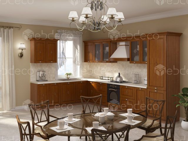 Кухни из массива дуба - Decor